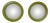 Round Olive Green Mirrors, 1970s, Set of 2 For Sale