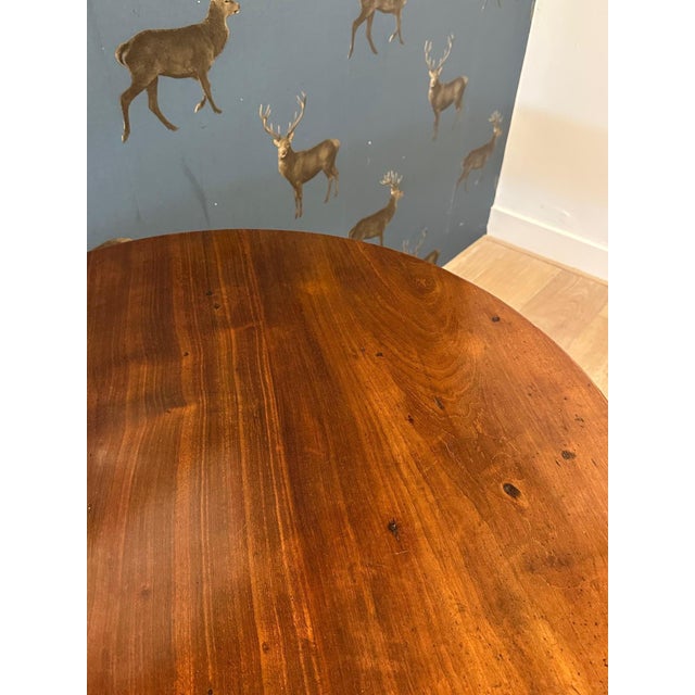 Tilt Top Table in Mahogany For Sale - Image 4 of 9