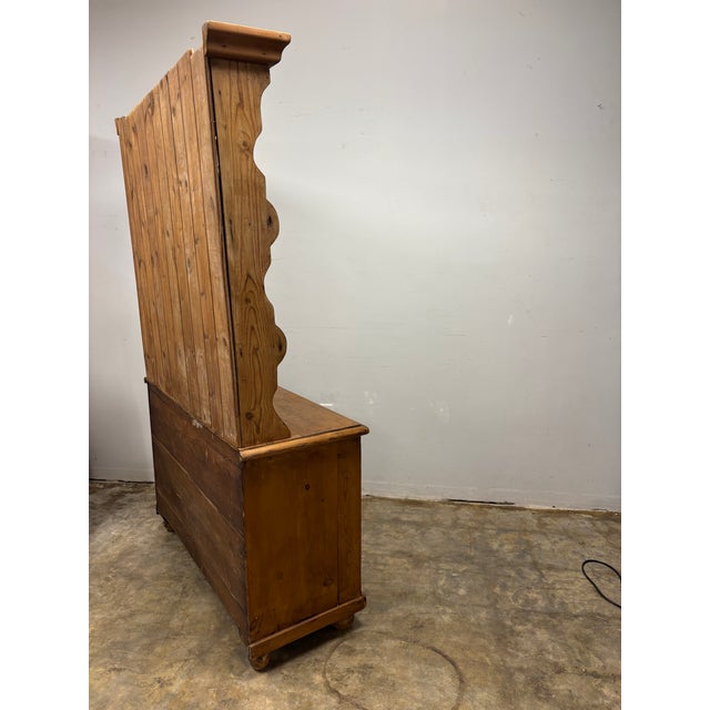 19th Century 19th Century English Pine Dresser For Sale - Image 5 of 8