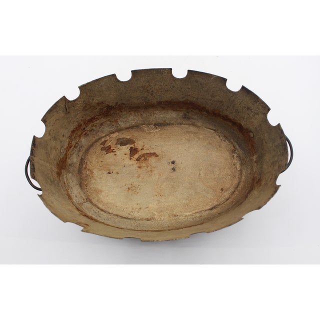 Circa 1810-1820 French Empire Tole Monteith For Sale In Raleigh - Image 6 of 7