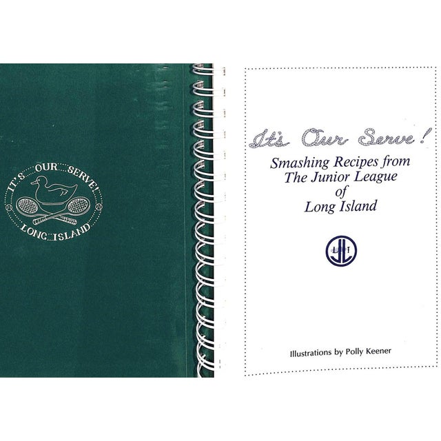[286] pp. Spiral-bound Illustrations by Polly Keener Junior League of Long Island 1989 9 1/2" x 7 1/4"