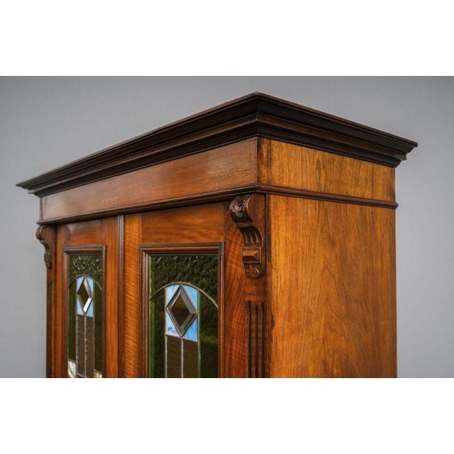 Gründerzeit Oak Bookcase, 1900s For Sale - Image 18 of 18