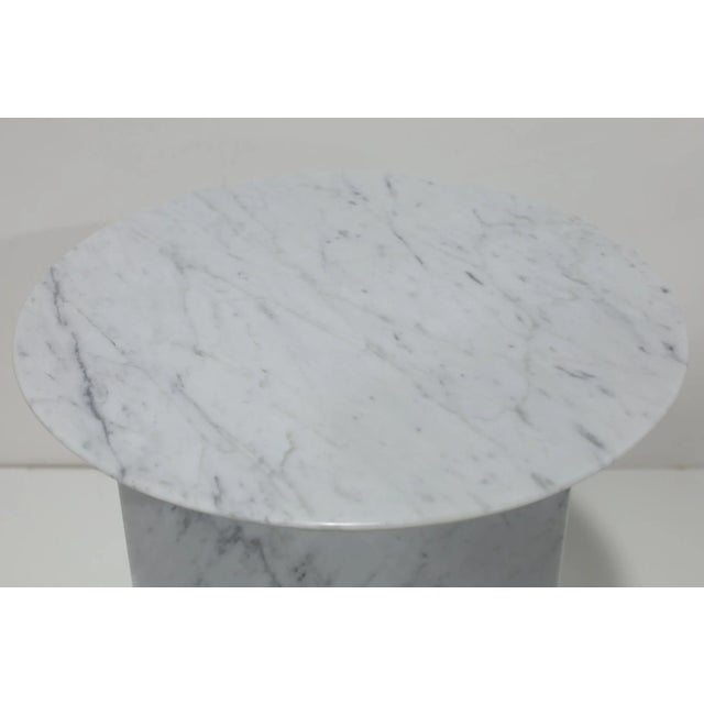 Rémi Bouhaniche “My Dear” Side Table in Carrara Marble For Sale - Image 9 of 11