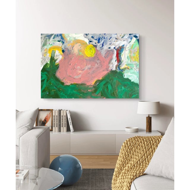 Matthew Izzo Oil Painting on Canvas, Titled Valley of Dreams 36” X 24” For Sale - Image 4 of 7