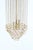 Gold Large Mid-Century Modern Murano Glass Chandelier, Italy, 1960s For Sale - Image 8 of 9
