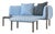 Ruché Sofa in Meridienne Felt by Inga Sempé for Ligne Roset, France, Set of 4 For Sale
