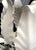 Large Italian Tole White Tulip Lamp Floral Flowers Mid Century Modern For Sale - Image 4 of 6
