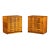 Pair of Mid-Century Mayline Oak Architectural Flat File Cabinets For Sale