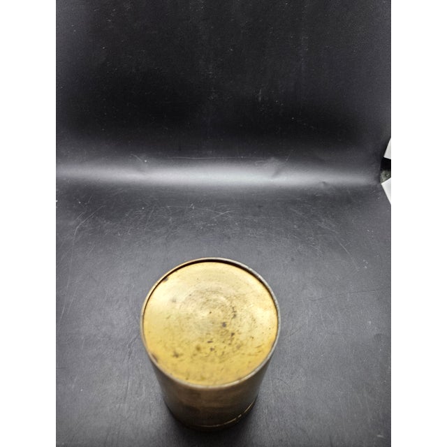 Mid-Century Modern VTG Brass Coin Bank His Royal Highness Prince Albert For Sale - Image 3 of 4