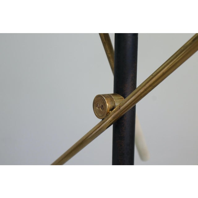 Metal Vintage Adjustable Floor Lamp from Stilnovo Italia, 1950s For Sale - Image 7 of 18