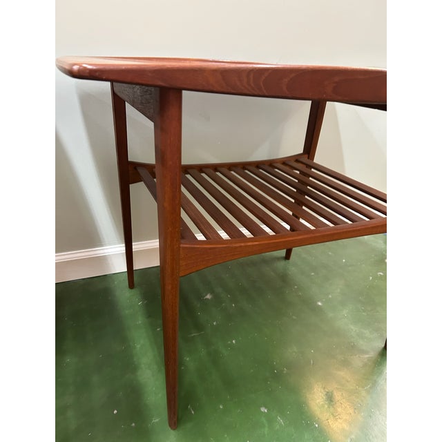 1960s 1960s Pair of Danish Modern Tove Edvard Kindt Larsen Teak End Tables For Sale - Image 5 of 9
