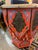 Hand Made Hand Painted Shapely Moroccan Side Table For Sale - Image 10 of 12