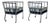 Late 20th Century Pair of Chrome Barrel Lounge Chairs For Sale