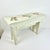 1970s Vintage Arts & Crafts Farmhouse Sunflower Folk Art Painted Pine Bench. For Sale - Image 16 of 18