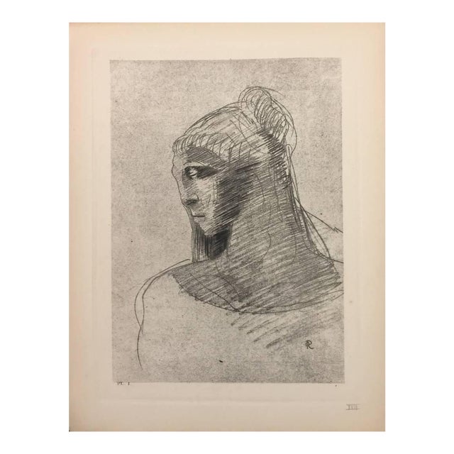 Illustration from the series ''Les Fleurs du Mal'' 1923 For Sale