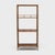 Wood Pair of Chinese Reeded Nanmu Scholar's Shelves, C. 1900 For Sale - Image 7 of 7