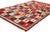 78858 Vintage Persian Lori Checkerboard Rug, 04'01 x 06'01. This hand-knotted wool vintage Persian Lori rug captivates...