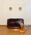 Pair of Vintage Italian Murano appliques in Vistosi style. Wall lights have 10 fantastic Murano amber and trasparent...