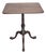 Late 20th Century Kittinger Williamsburg Mahogany Square Tilt Top Table Occasional Table Cw 69 For Sale