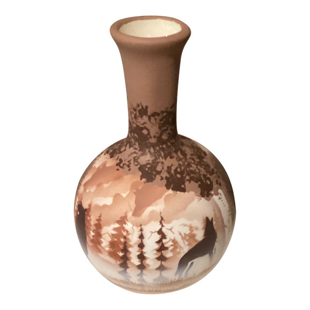 Native American Pottery Vase For Sale