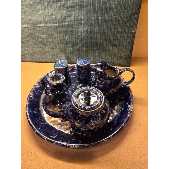 1970s 1970s Collection of Bennington Pottery Serveware Items - Set of 6 For Sale - Image 5 of 16