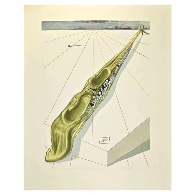 Salvador Dali, The Blasphermers, Woodcut Print, 1963 For Sale