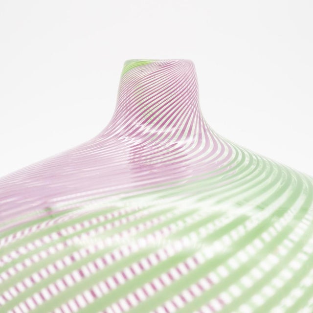 1980s Handblown Glass Vase by Mario Colelli & Hertha Bengtson for Rosenthal, 1980s For Sale - Image 5 of 11