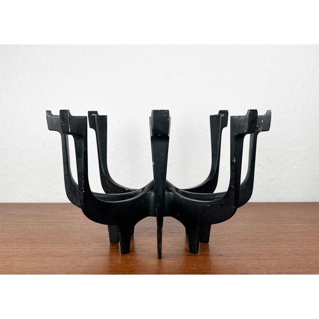 Mid-Century Modern Danish Metal Candleholder in Metal by Gunnar Cyren for Dansk Designs Denmark, 1960s For Sale - Image 16 of 18
