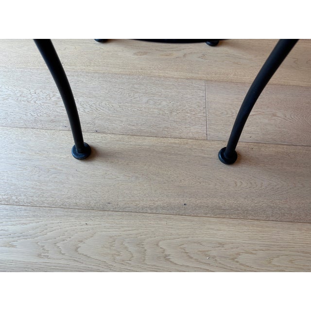Vintage Woodward Wrought Iron Cafe Chairs - Set of 2 For Sale - Image 10 of 18