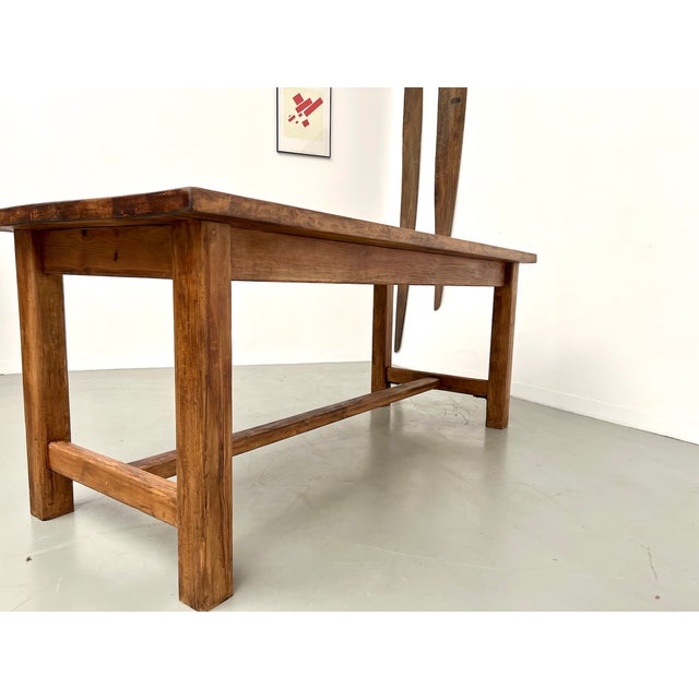Modern Table in Pine, 1970s For Sale - Image 18 of 18