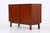 Mid-Century Mahogany Commode with Sliding Doors For Sale - Image 16 of 17