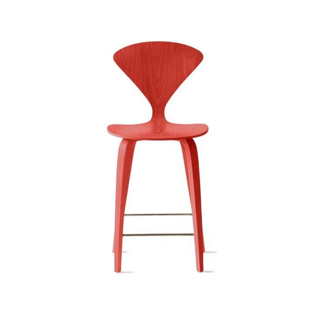 Mid-Century Modern Bar Stool attributed to Norman Cherner, 1950s For Sale - Image 4 of 18