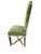 1940s Chairs in Lacquered and Gilded Wood with Green Velvet Upholstery, 1940s, Set of 2 For Sale - Image 5 of 18