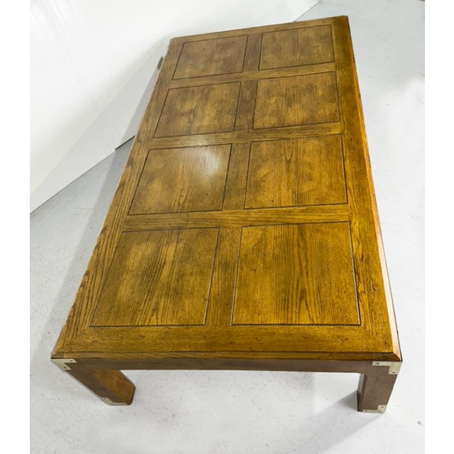 Mid 20th Century Vintage Campaign Coffee Table Artefacts Collection by Henredon For Sale - Image 5 of 10