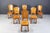 Vintage pine wood dining chairs in the style of Rainer Daumiller. Nice and solid chairs. Timeless and can be combined in...