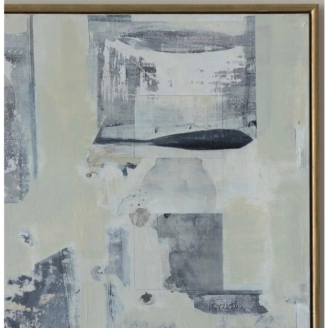 Contemporary 2018 “Note to Self” Large Acrylic on Canvas by Sandy Walker - For Sale - Image 3 of 8