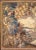 An antique 17th Century French Verdure Landscape Tapestry, envisioning a scene in which a dog chases an exotic bird at...