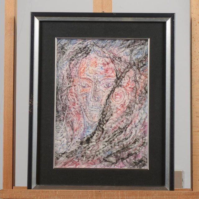 Maya Nagy, Face of a Woman, 1982, Painting For Sale - Image 6 of 6