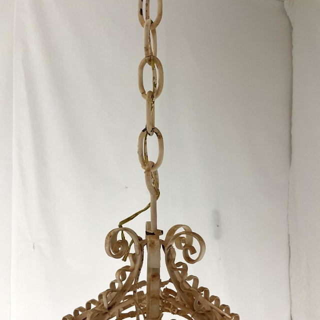 Gold 1930s Italiam Filagree Lantern For Sale - Image 8 of 8