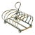 Silver Plated Toast Rack For Sale
