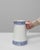 Chinoiserie 20th Century Belgian Blue Chinoiserie Ceramic Pitcher For Sale - Image 3 of 18