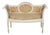 1940's Louis XVI Style Settee Window Bench Attributed to Maison Jansen For Sale