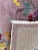 Mauve and Tan Beige Floral Chinese Art Deco Wool Rug 2'06" X 4'10" For Sale - Image 4 of 4