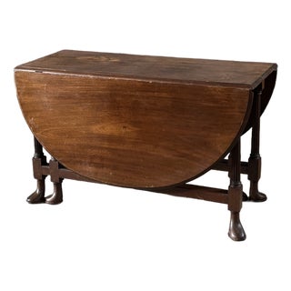 Unusual 19th Century Gate Leg Table For Sale