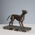 Black Bronze Dog on Black Marble Base For Sale - Image 8 of 8