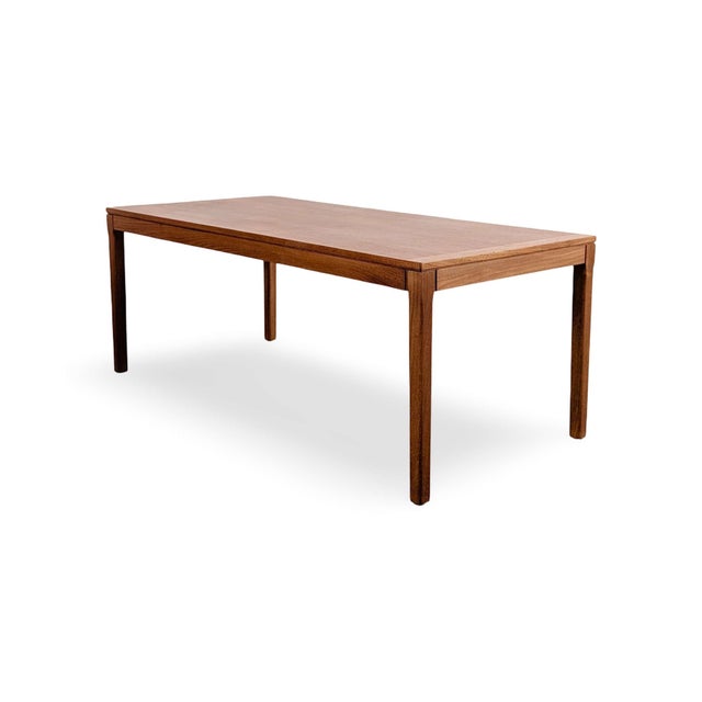 Mid-Century Modern Danish Teak Coffee Table For Sale - Image 5 of 9
