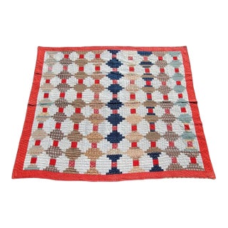 Log Cabin Variation Quilt For Sale