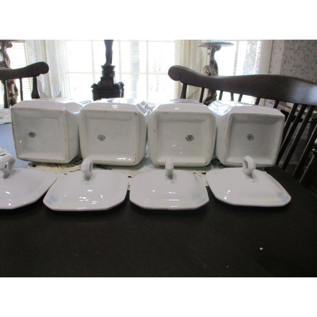 12 Piece Rare Pattern Victoria Czecho Slovakia Canisters W/ Spice Canisters For Sale - Image 16 of 18