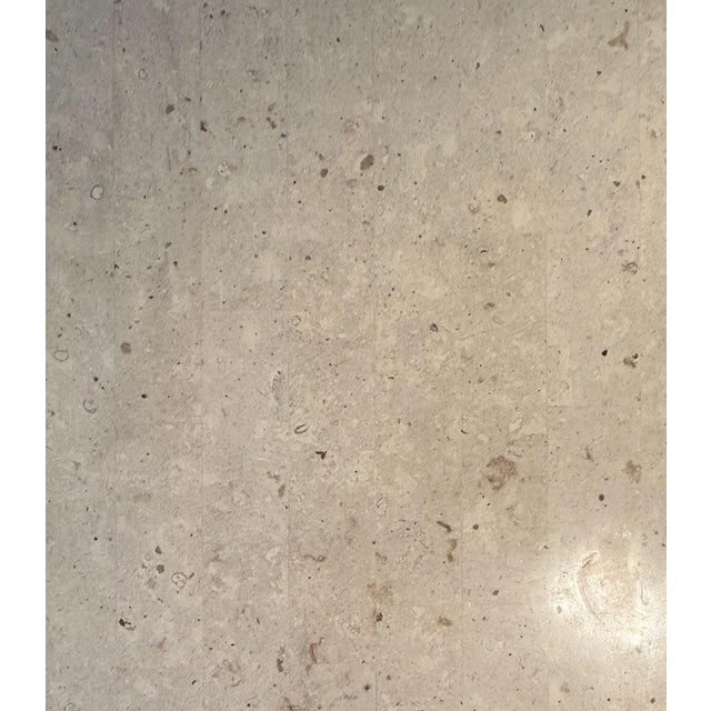 1980s Travertine Tessellated Stone Sideboard by Renoir, 1980 For Sale - Image 5 of 15