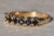 The Brucedale: Ladies Yellow Gold 1 CTW Sapphire Band For Sale - Image 4 of 10